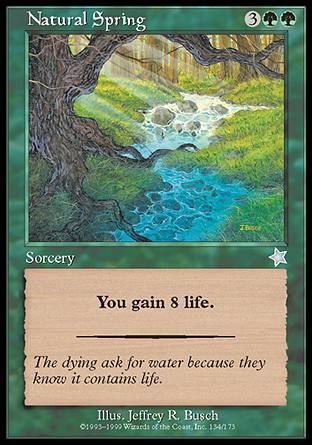 Natural Spring (Starter 1999) Near Mint