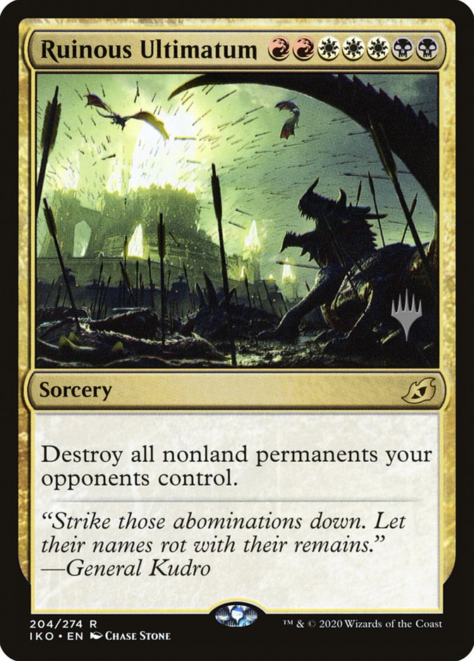 Ruinous Ultimatum (Promo Pack) Near Mint