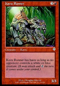 Kavu Runner (Invasion) Near Mint