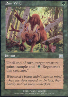 Run Wild (Onslaught) Light Play