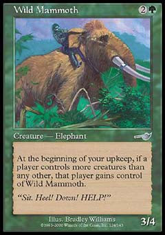 Wild Mammoth (Nemesis) Near Mint