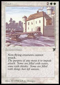 Moat (Legends) Light Play Italian