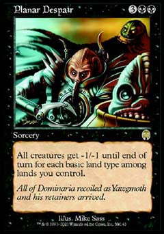 Planar Despair (Apocalypse) Light Play Foil