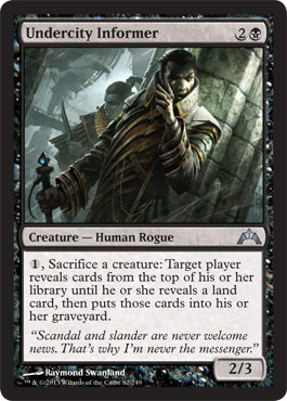 Undercity Informer (Gatecrash) Near Mint Foil