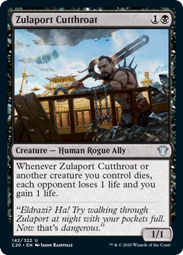 Zulaport Cutthroat (Commander 2020 Ikoria) Near Mint
