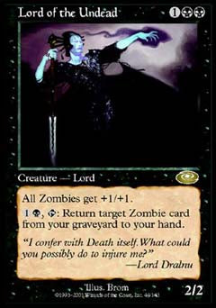 Lord of the Undead (Planeshift) Light Play