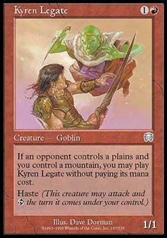 Kyren Legate (Mercadian Masques) Good