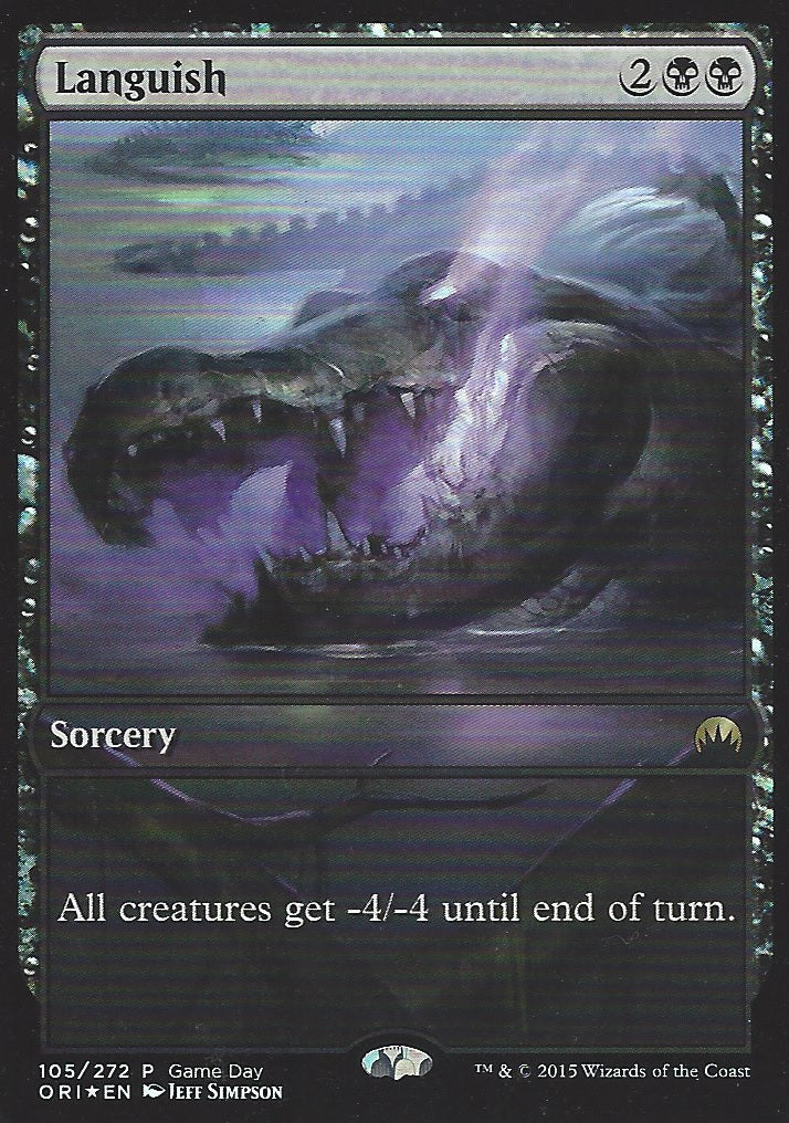 Languish (Game Day) (Promotional Cards) Near Mint Foil