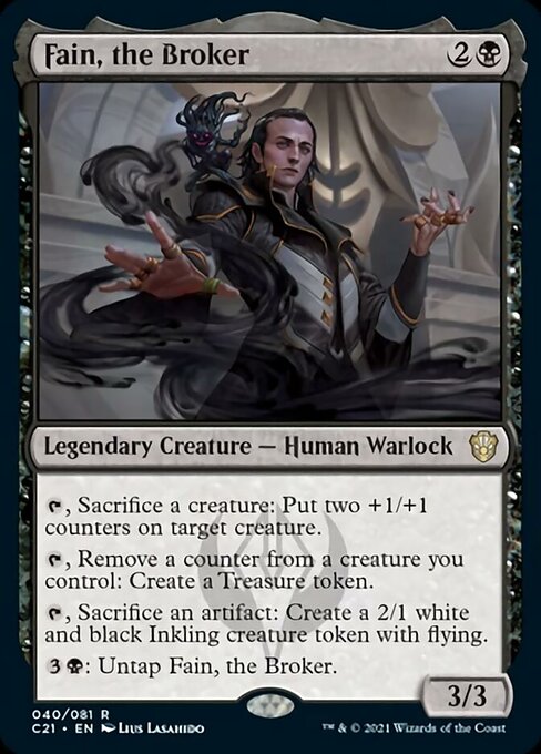 Fain, the Broke (Commander 2021 Strixhaven) Near Mint
