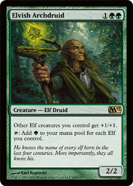 Elvish Archdruid (Magic 2013 Core Set) Near Mint Foil