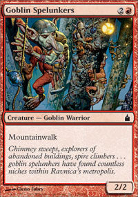 Goblin Spelunkers (Ravnica) Near Mint Foil