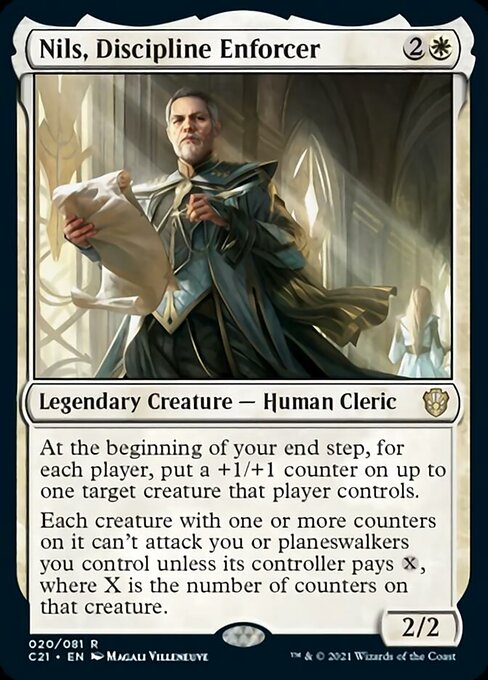 Nils, Discipline Enforcer (Commander 2021 Strixhaven) Near Mint