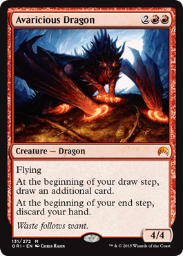 Avaricious Dragon (Magic Origins) Near Mint Foil