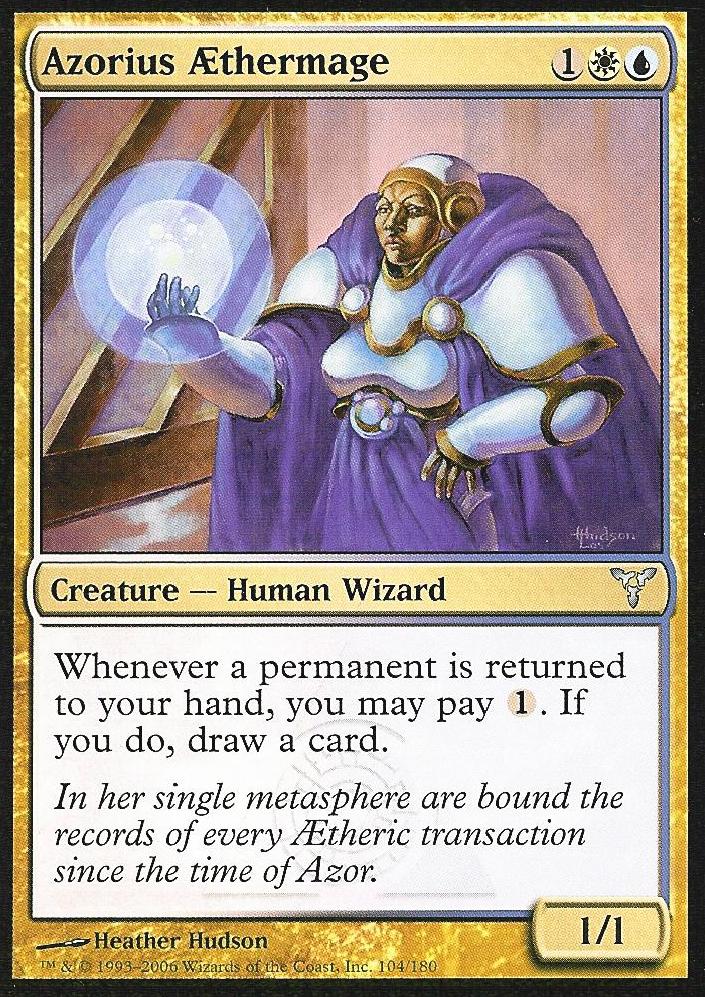 Azorius AEthermage (Dissension) Near Mint Foil