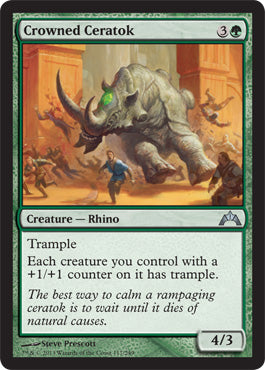 Crowned Ceratok (Gatecrash) Near Mint
