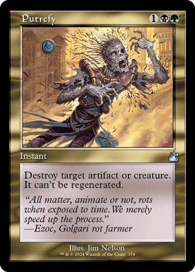 Putrefy (Retro Frame) (Ravnica Remastered) Near Mint