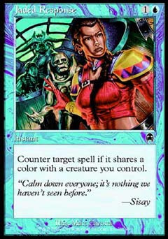Jaded Response (Apocalypse) Light Play Foil