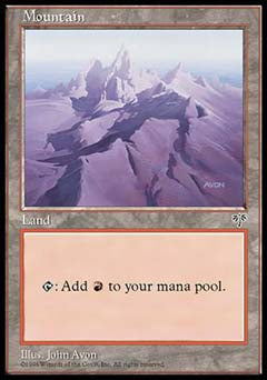 Mountain C (Mirage) Near Mint