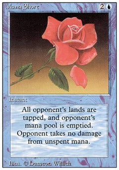 Mana Short (Revised) Damaged / Poor