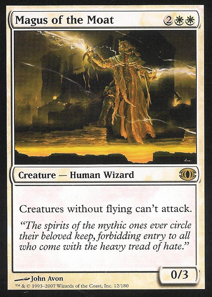 Magus of the Moat (Futuresight) Near Mint Japanese