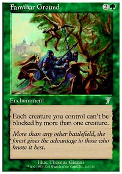 Familiar Ground (7th Edition) Light Play