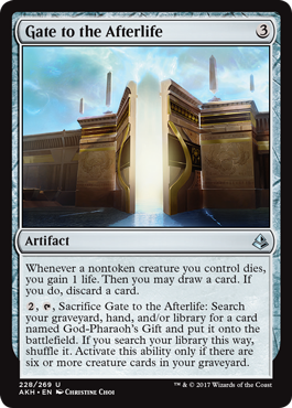 Gate to the Afterlife (Amonkhet) Near Mint Foil