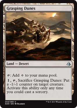 Grasping Dunes (Amonkhet) Near Mint