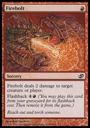 Firebolt (Duel Decks: Jace vs Chandra) Near Mint Japanese