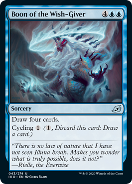Boon of the Wish-Giver (Ikoria: Lair of Behemoths) Near Mint Foil