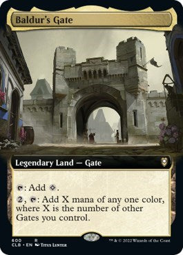 Baldur's Gate (Extended Art) (Commander Legends: Battle for Baldur's Gate) Near Mint
