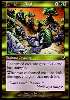 Armadillo Cloak (Invasion) Near Mint Foil