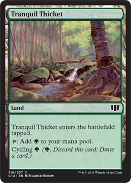 Tranquil Thicket (Commander 2014 Edition) Near Mint