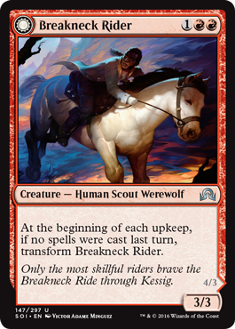Breakneck Rider (Neck Breaker) (Shadows Over Innistrad) Near Mint Foil