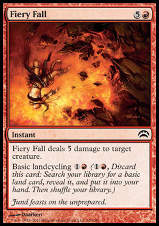 Fiery Fall (Planechase 2012) Near Mint
