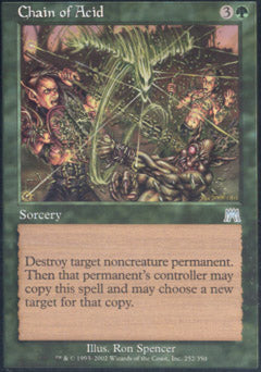 Chain of Acid (Onslaught) Near Mint Foil