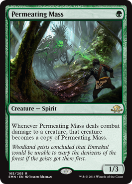 Permeating Mass (Eldritch Moon) Near Mint