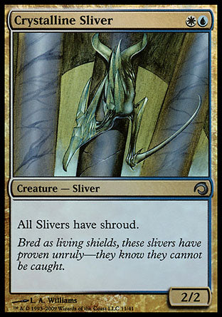 Crystalline Sliver (Premium Deck Series: Slivers) Near Mint Foil