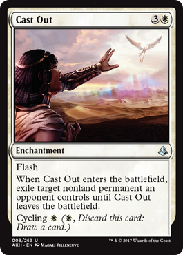 Cast Out (Amonkhet) Near Mint Foil