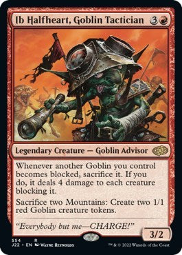 Ib Halfheart, Goblin Tactician (Jumpstart 2022) Near Mint