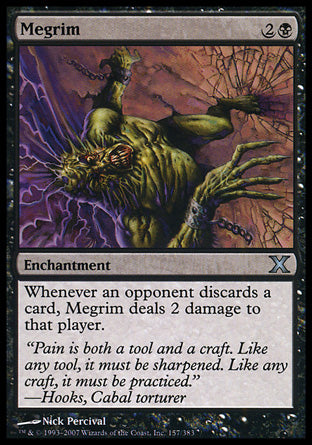 Megrim (10th Edition) Near Mint Japanese