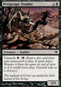 Dregscape Zombie (Shards of Alara) Near Mint Foil