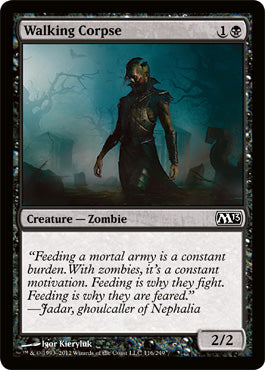 Walking Corpse (Magic 2013 Core Set) Near Mint