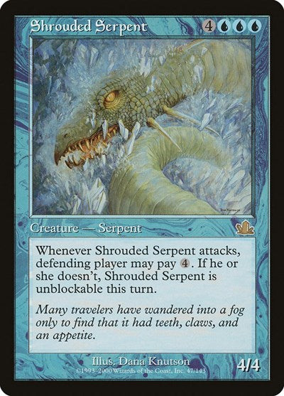Shrouded Serpent (Prophecy) Near Mint Chinese