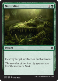 Naturalize (Khans of Tarkir) Near Mint Foil