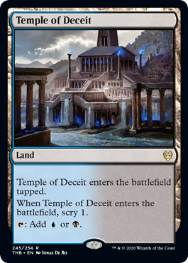 Temple of Deceit (Theros Beyond Death) Near Mint