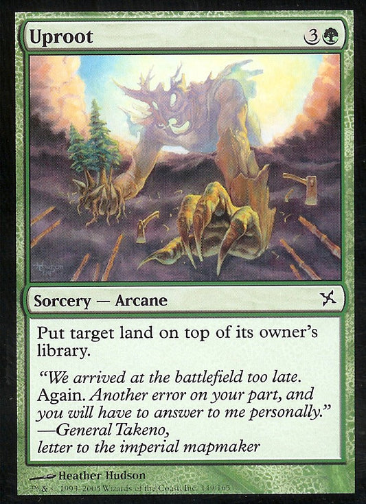 Uproot (Betrayers of Kamigawa) Near Mint Foil
