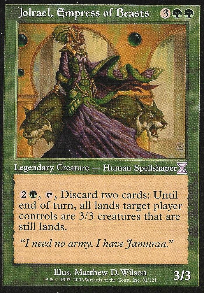 Jolrael, Empress of Beasts (Time Spiral Time Shifted) Light Play