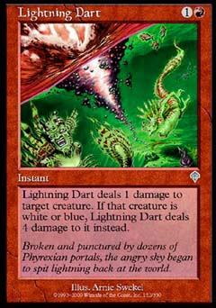 Lightning Dart (Invasion) Near Mint Foil