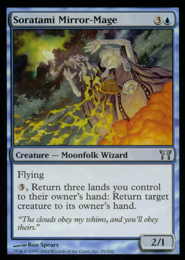 Soratami Mirror-Mage (Champions of Kamigawa) Near Mint Foil