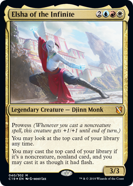 Elsha of the Infinite (Commander 2019) Near Mint Foil